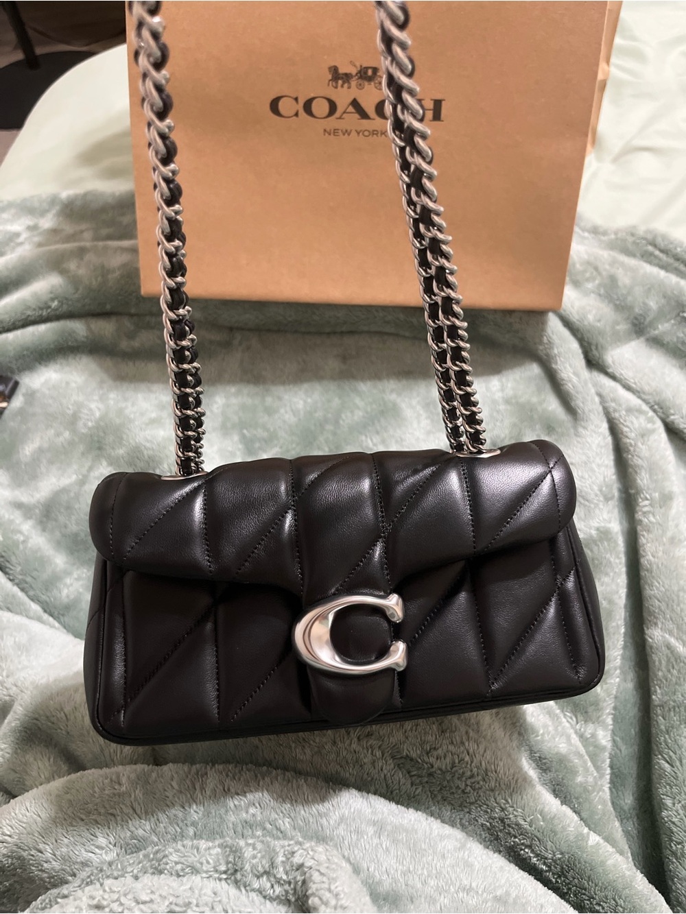 Coach Tabby Shoulder Bag 20 With Pillow Quilting